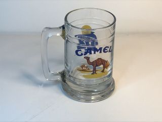 Camel Cigarettes Glass Beer Mug Summer Of 86 1986 Tankard