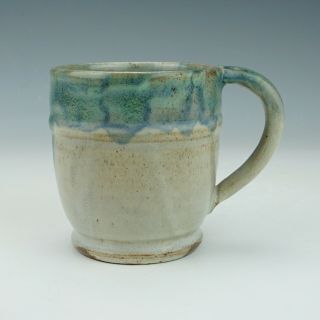 Vintage Upchurch Pottery - Arts & Crafts Drip Glaze Tankard Mug - Unusual
