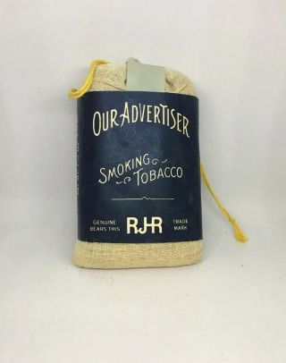 Our Advertiser Smoking Tobacco Bag 1940 