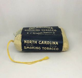OUR ADVERTISER SMOKING TOBACCO BAG 1940 ' S - RJ Reynolds - Advertising Tobacciana 3