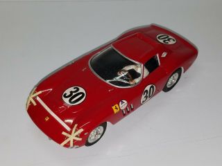1/32 Vintage Plastic Slot Car Scalextric Tri - Ang Ferrari 30 250 Gto Red