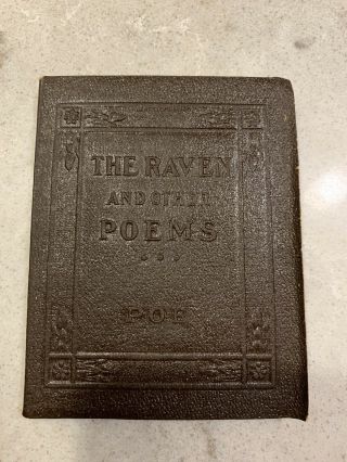 Little Leather Library The Raven And Other Poems By Edgar Allan Poe