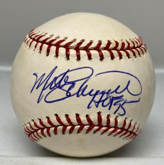 Mike Schmidt " Hof 1995 " Signed Baseball Autographed Jsa Phillies Auto