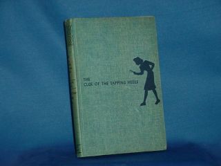 Vintage Book Hardcover 1939 Nancy Drew Stories The Clue Of The Tapping Heels