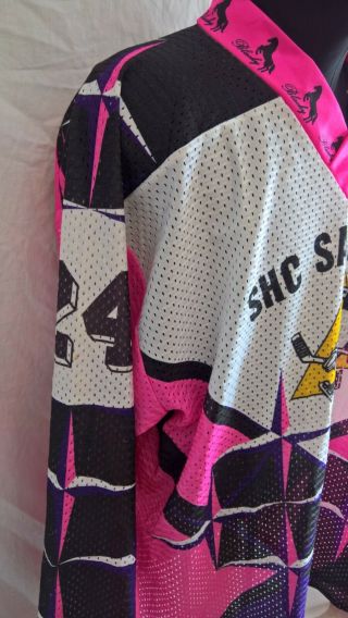 SHC Sahligut (Swiss) MATCH WORN Blacky ice hockey jersey Shirt trikot jacket 3