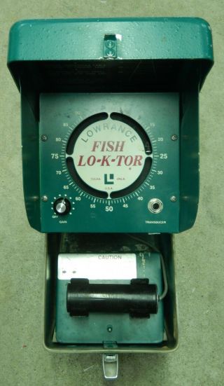 Lawrence Fish Lo - K - Tor Locator Vintage Fish Finder Electronics Made Tulsa Ok