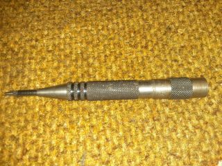 Vintage Lufkin No.  1671a Automatic Center Punch