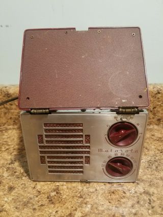 Motorola Vintage / Antique 1940’s Am Tube Radio 5a5