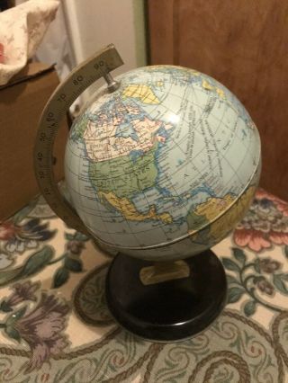 Vintage Small School Globe