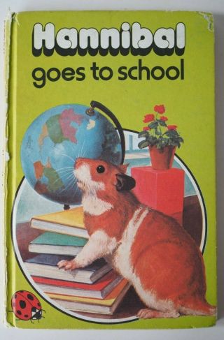 Vintage Ladybird Book Hannibal Goes To School 40p Matt 1978