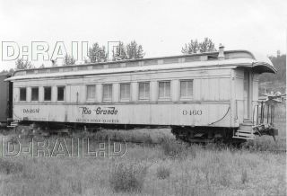 9c159 Rp 1940s/50s? D&rgw Rio Grande Railroad Kitchen Diner Sleepr Car 0460