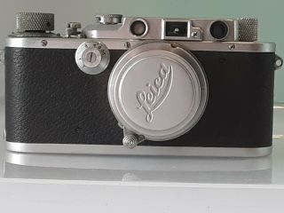 Antique Leica Camera 154077 35 Mm Ernst Leitz Wetzlar F.  R.  P