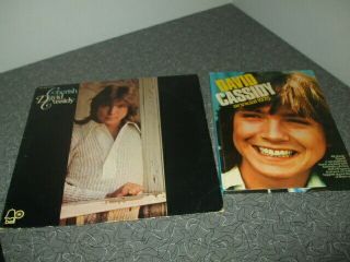 Vintage David Cassidy Cherish Album Record 1972 & 1975 Annual Book Hardcover