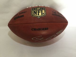 Corey Liuget Autographed Game Issued San Diego Chargers Football NFL LA The Duke 2