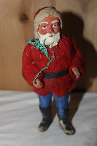 Antique Belsnickle Father Christmas Santa Claus Figure