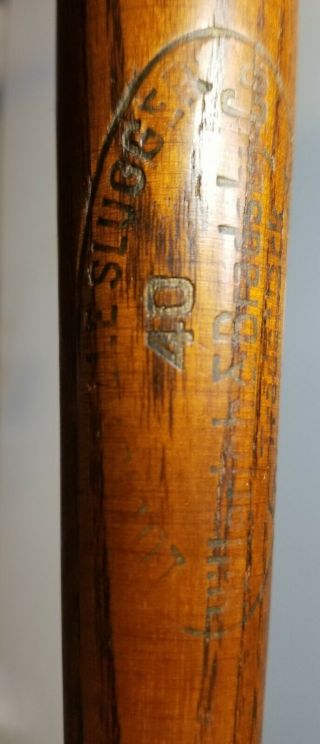 1930s 1940s Joe Dimaggio 40 Mdl Vtg Louisville Slugger Mini Baseball Bat 16 " Vg