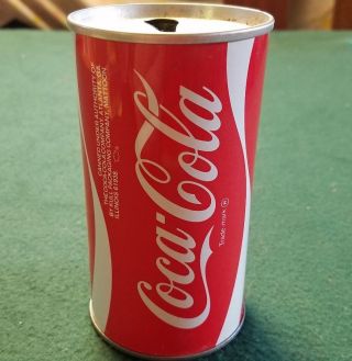 Vintage Coca - Cola Coke Can Empty Mattoon,  Illinois