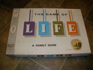 Vintage Milton Bradley Game Of Life 1960