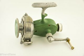 Vintage Thommen Record Model 400 Antique Spin Casting Fishing Reel Et53