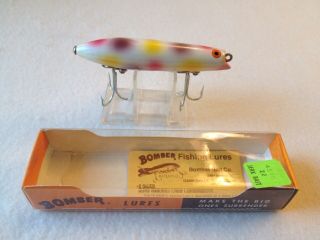 Vintage Old Wood Bomber Jerk Fishing Lure For Your Tackle Box