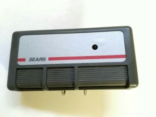 Vtg Sears Garage Door Opener 3 Buttons Remote Control 139.  53718