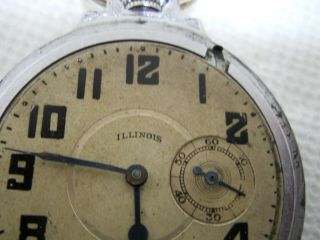 Illinois Penn Special Pocket Watch.  19 Jewel.  Ser 3916137 RUNS 3