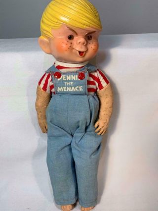 Vintage Dennis The Menace Rubber Doll