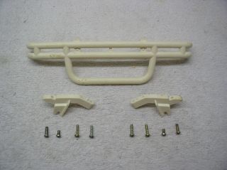 , Vintage Tamiya Bruiser Mountaineer Front Bumper With Stays