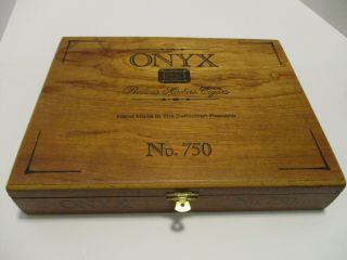 Cigar Box Hand Made In Dominican Republic Wood And Latch 11x8x2 "