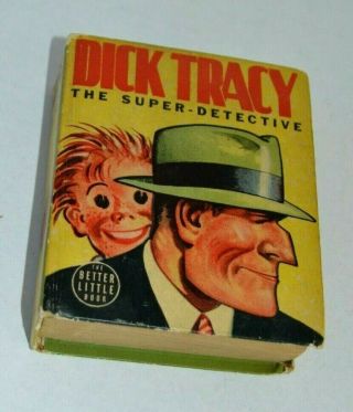 Dick Tracy The Detective Vintage Big Little Book 1939