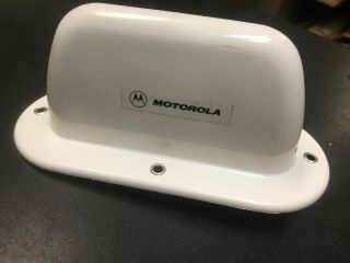 Vintage Motorola Rra4908a White Transit Rooftop Antenna - - 806 - 866 Mhz