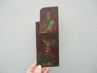An Antique Hand Painted Christian Icon/painting 18th C?