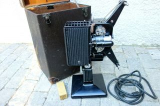 New? Vintage Kodascope Model G Movie Projector Series Ii Kodak W/ Case