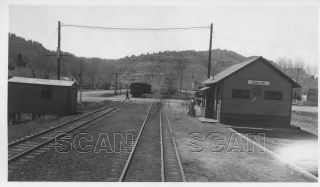 9f282 Rp 1940s Denver Rio Grande Western Railroad Station Dulce Nm
