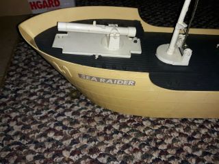 Vintage 1964 Payton Sea Raider Toy Boat Large Freight Ship In 2