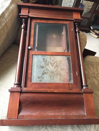 Antique Seth Thomas Pillar Ogee Connecticut Shelf Clock Case