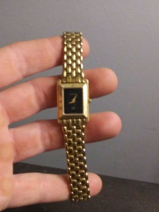 Vintage 4200l Luxury 18k Gold Plated Woman 