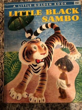 Little Black Sambo,  Vintage,  A Little Golden Book Copyright 1948