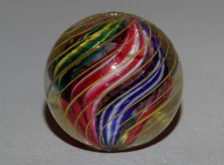 Vintage Marbles Busy Caged Divided Core H/o 11/16 " - 17.  3mm