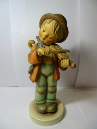 Vintage Hummel Figure Boy With Violin 8 Inch