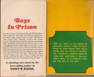 GAY: Vintage 1968/72 2 - fer One - Handed Fiction BEHIND THESE WALLS & HOT NIGHTS. 2