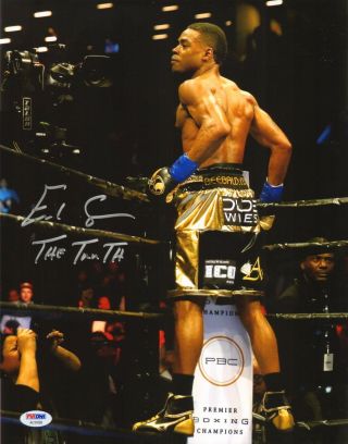 Errol Spence Jr Signed 11x14 Photo Psa/dna Boxing Champion Picture Autograph