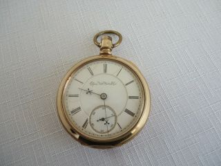 Antique / Vintage Elgin National Watch Co.  Gold Filled Pocket Watch