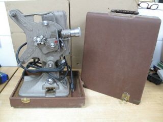 Vintage Keystone 16 Mm Projector Model A - 82 With Case