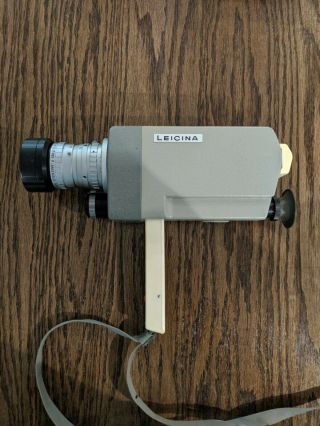 Vintage Leica Leicina 8sv 8mm Film Movie Camera With.