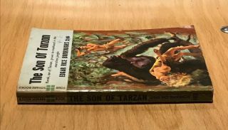 The Son Of Tarzan 183 By Edgar Rice Burroughs - A Four Square Book 1959 3