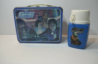 Vintage Star Wars Empire Strikes Back Lunchbox And Thermos