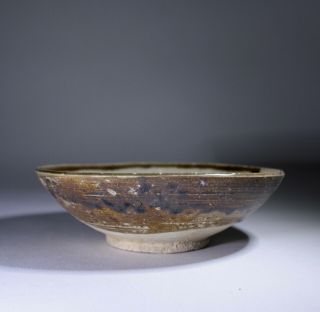 Antique Chinese Cizhou Brown Glazed Bowl - Song Dynasty