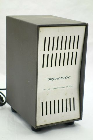 Vintage Realistic Sp - 150 Communication Speaker Cb Ham Radio