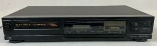 Vintage Sharp Dx - 677 (bk) Single Disc Cd Player - Compact Disc Eb - 1737